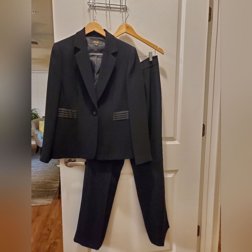 Black Blazer and Pants Set